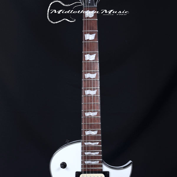 ESP - LTD - Eclipse EC-256 - 6-String Electric Guitar - Snow White w/Mods USED