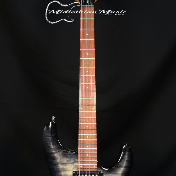 Schecter C-6 Plus - Electric Guitar - Charcoal Burst Finish