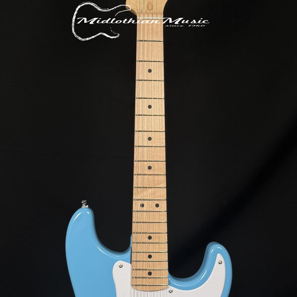 Fender - Squier Mini Stratocaster Electric Guitar - California Blue Gloss (New Color!)