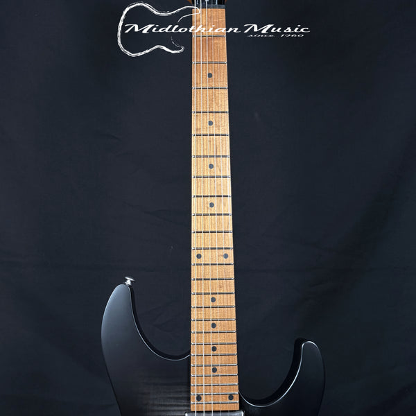 Schecter - C-1 Standard Plus - Transparent Black Burst Satin Finish