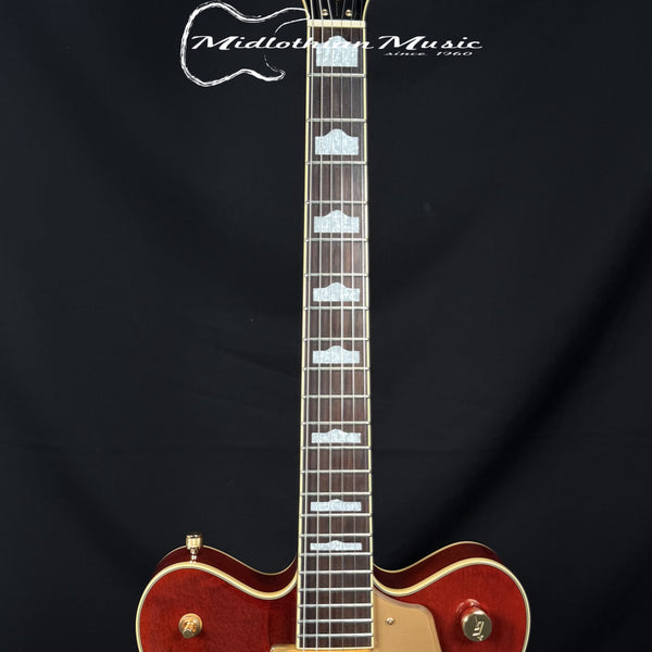 Gretsch - G5422TG - Electromatic Classic Hollowbody Double-Cut Electric Guitar w/Bigsby - Walnut Stain Finish USED
