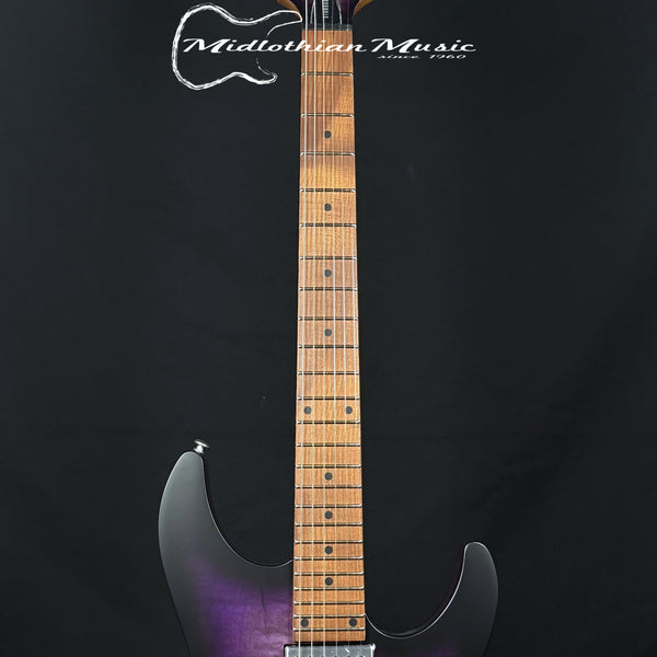 Schecter - C-1 Standard Plus - 6-String Electric Guitar - Purple Burst Satin Finish