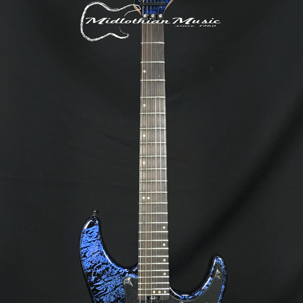 Schecter - Sun Valley Super Shredder - FR-S (Floyd Rose & Sustaniac) Electric Guitar - Blue Reign Gloss Finish