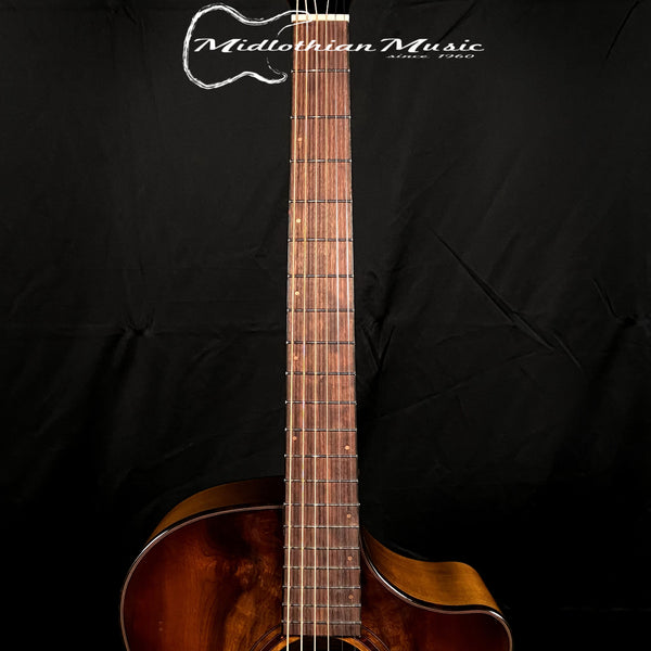 Breedlove ECO Pursuit Exotic S Concerto CE Acoustic-Electric Guitar - Tiger's Eye Myrtlewood Natural Finish