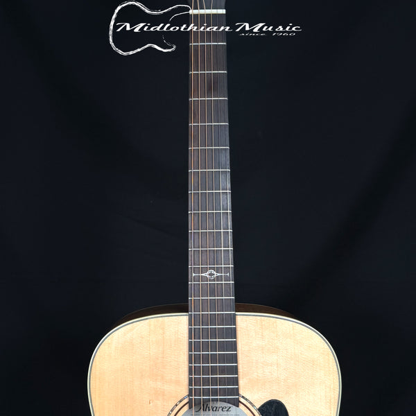 Alvarez - Artist Series - AD60 6-String Dreadnought Acoustic Guitar - Natural Gloss Finish
