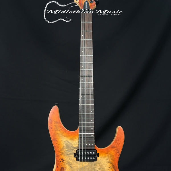 Schecter - Reaper 6 FR (Floyd Rose) Electric Guitar - Inferno Burst Satin Finish
