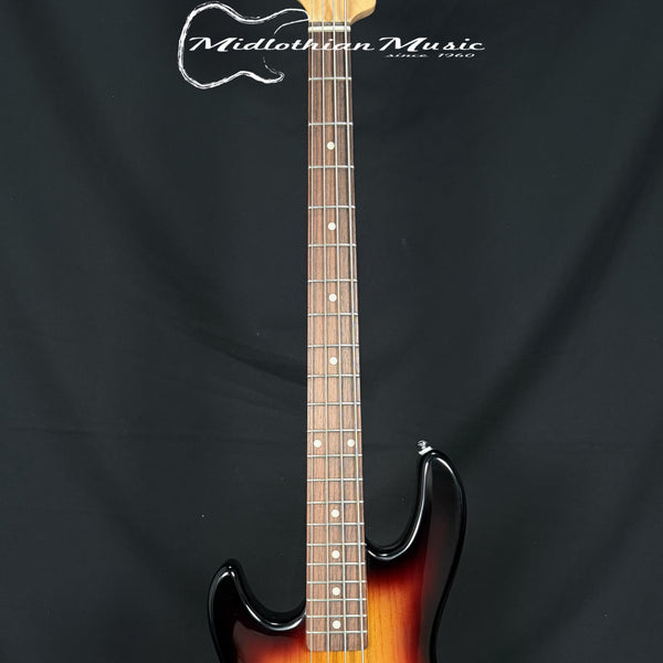 G&L Tribute L2000 - Left-Handed Electric Bass - 3-Tone Sunburst Finish