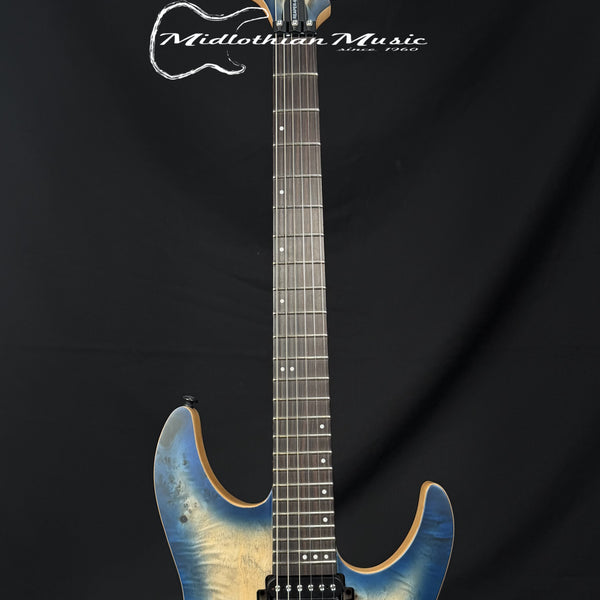 Schecter - Reaper-6 FR (Floyd Rose) Electric Guitar - Satin Sky Blue Finish