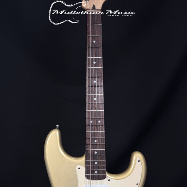 Fender - Squier Bullet Stratocaster HSS - 2014 - Shoreline Gold Gloss Finish USED