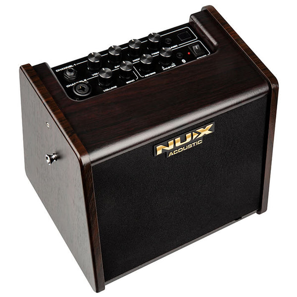 NUX AC-25 - 25-Watt - 1x6.5" - Acoustic Guitar Portable Battery Operated Combo Amp