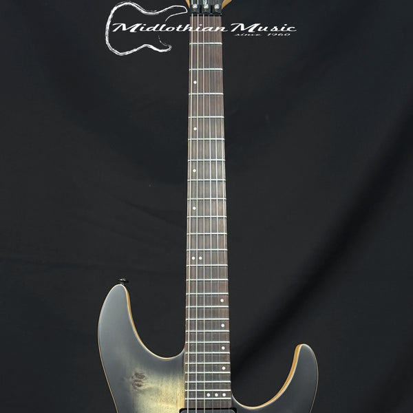 Schecter - Reaper-6 FR S (Floyd Rose & Sustaniac) - 6-String Electric Guitar - Satin Charcoal Burst Finish
