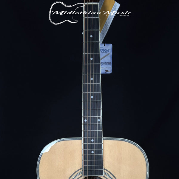 Oscar Schmidt - OG2 Dreadnought 6-String Acoustic Guitar - Natural Gloss Finish