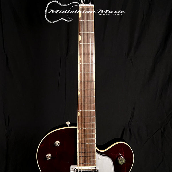 Gretsch G6119T-62 Vintage Select Edition - '62 Tennessee Rose - Hollow Body w/Bigsby & Case - Deep Cherry Stain Finish