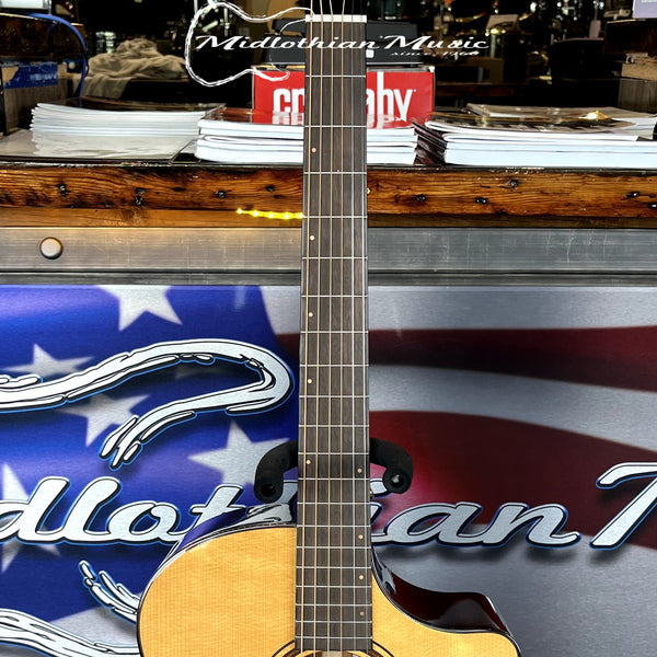 Breedlove - Organic Performer Pro Dreadnought Concerto CE Acoustic-Electric Guitar w/Case - Aged Toner & Suede Burst Back Finish