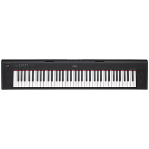 Yamaha - Piaggero NP-32 - 76-Key Piano w/Speakers - Black Finish
