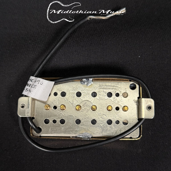Lindy Fralin - Noiseless P90 Humbucker (2 Conductor Wire) - Neck Pickup - Gold Finish USED