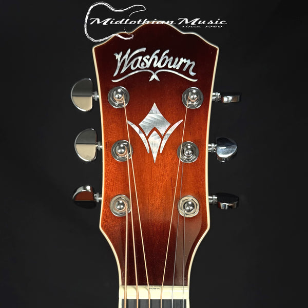 Washburn - Festival EA15 - Acoustic-Electric Guitar - Ice Tea Burst Gloss Finish