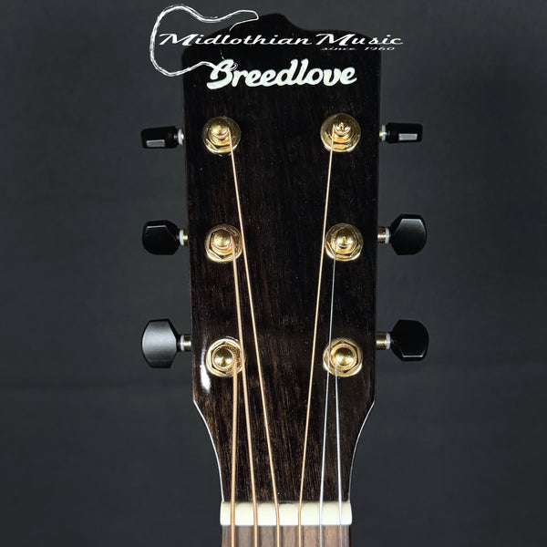 Breedlove - Organic Performer Pro Dreadnought Concerto CE Acoustic-Electric Guitar w/Case - Aged Toner & Suede Burst Back Finish