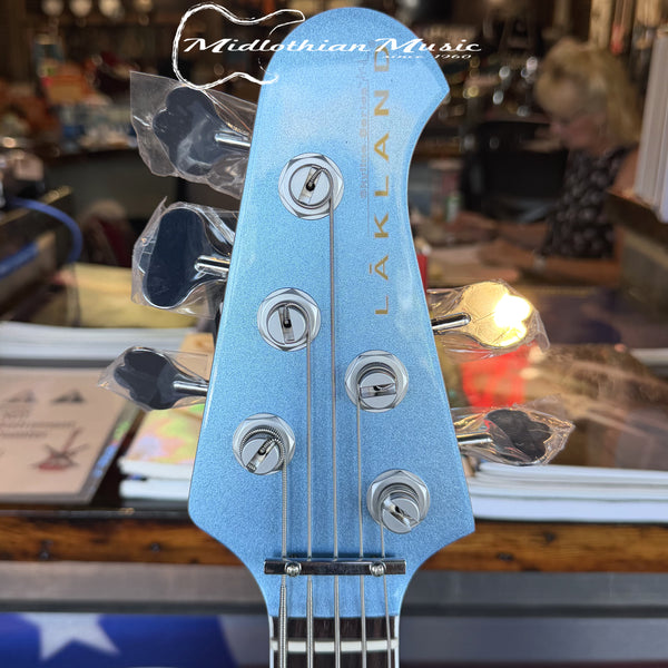 Lakland Skyline Darryl Jones DJ-5 - 5-String Bass Guitar - Lake Placid Blue Finish w/FREE GATOR GIG BAG