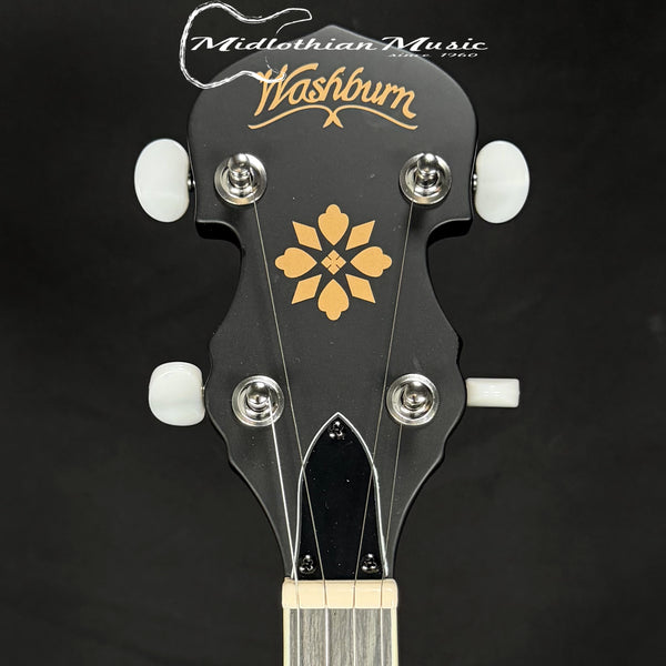 Washburn - Americana B7 - 5-String Open-Back Banjo - Natural Finish