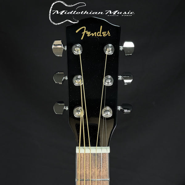 Fender - CD-60SCE Dreadnought Acoustic/Electric Guitar - Black Finish