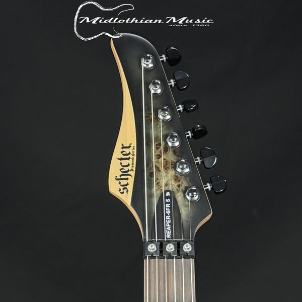 Schecter - Reaper-6 FR S (Floyd Rose & Sustaniac) - 6-String Electric Guitar - Satin Charcoal Burst Finish