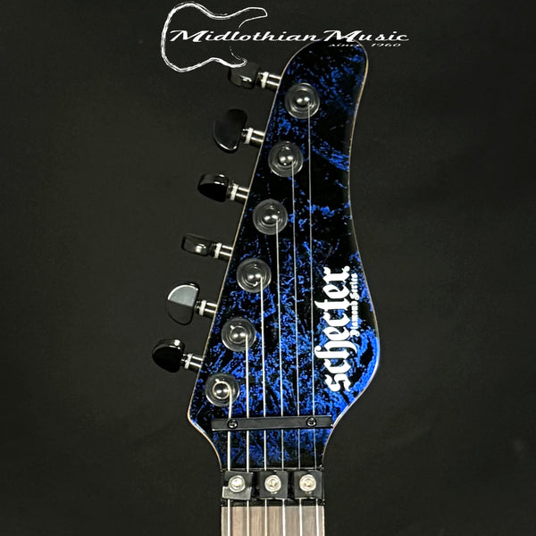Schecter - Sun Valley Super Shredder - FR-S (Floyd Rose & Sustaniac) Electric Guitar - Blue Reign Gloss Finish