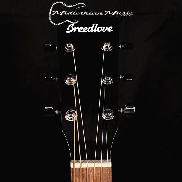 Breedlove ECO Discovery S Concertina CE Acoustic-Electric Guitar - Edgeburst Finish - Red Cedar/African Mahogany