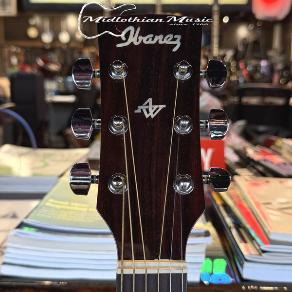 Ibanez AW12-NT - 6-String Dreadnought Acoustic Guitar - Natural Gloss USED