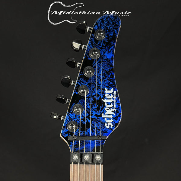 Schecter - Sun Valley Super Shredder - FR-S (Floyd Rose & Sustaniac) Electric Guitar - Blue Reign Gloss Finish