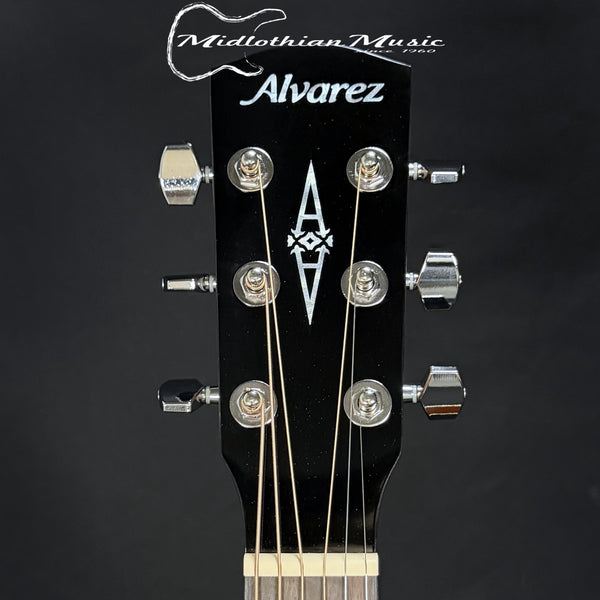 Alvarez - RF26 - OM/Folk Acoustic Guitar - Natural Gloss Finish w/Gig Bag