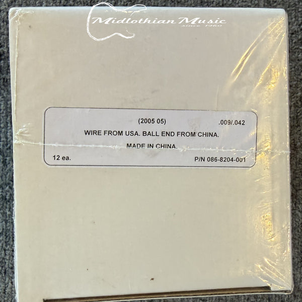 Squier - Fender .009/.042 Guitar Strings (Pack Of 12) - 1 Box
