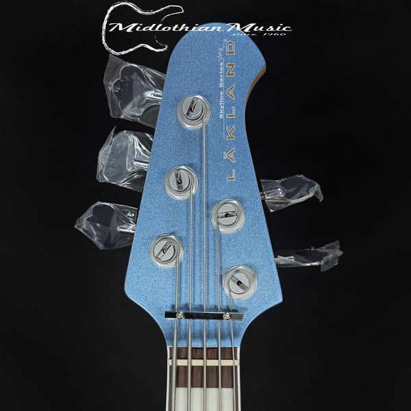 Lakland Skyline Darryl Jones DJ-5 - 5-String Bass Guitar - Lake Placid Blue Finish w/FREE GATOR GIG BAG