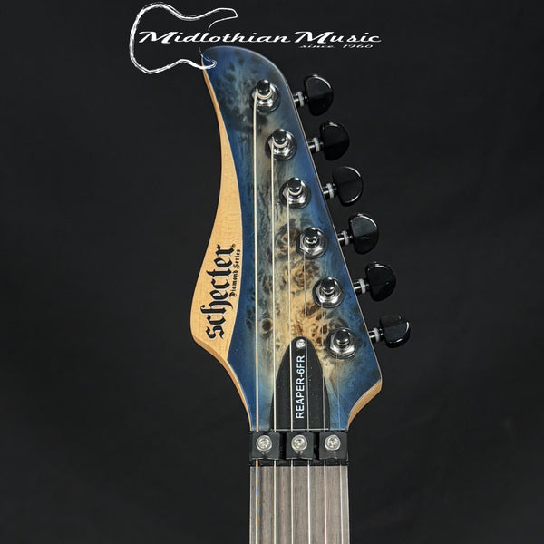 Schecter - Reaper-6 FR (Floyd Rose) Electric Guitar - Satin Sky Blue Finish