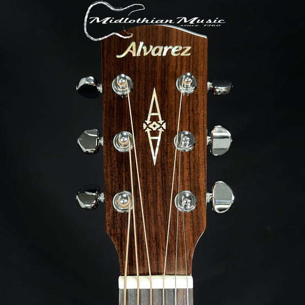 Alvarez AED66ce Armrest - Artist Elite Series - Acoustic-Electric Guitar - Natural Gloss Finish