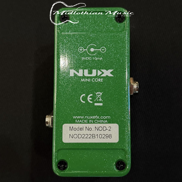 NUX Tube Man MKII Overdrive Pedal (NOD-2) w/Original Box USED