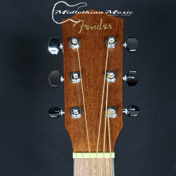 Fender - CD-60S 6-String Left Handed Acoustic Dreadnought - Natural Gloss Finish