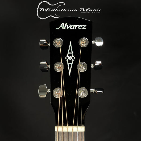 Alvarez RF26SB - OM/Folk Size Acoustic Guitar - Sunburst Gloss Finish w/Gig Bag