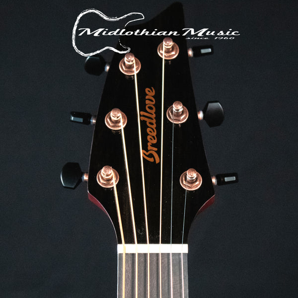 Breedlove ECO Collection - Pursuit Exotic S Concert CE - Acoustic-Electric Guitar - Pinot Noir Burst Finish