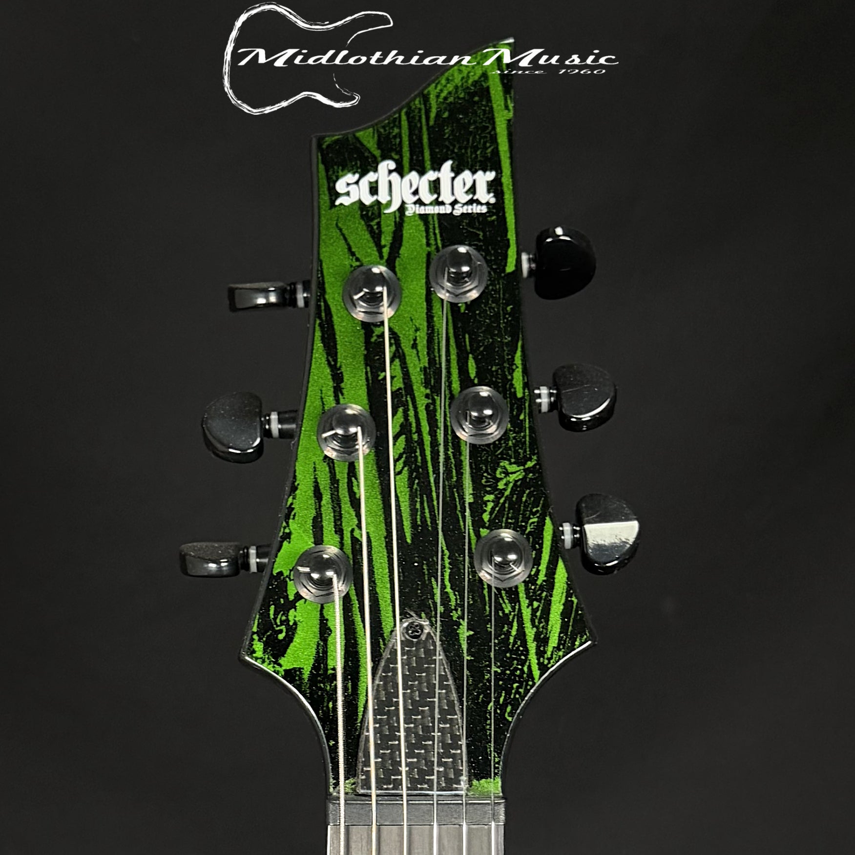 Schecter C-1 Silver Mountain - 6-String Electric Guitar - Toxic Venom