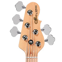 G&L Tribute L-2500 - 5-String Active Bass Guitar - Red Burst Finish