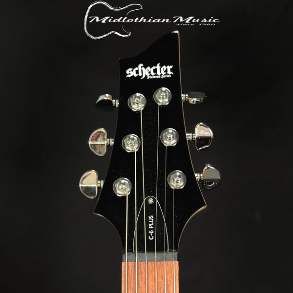 Schecter C-6 Plus - Electric Guitar - Charcoal Burst Finish