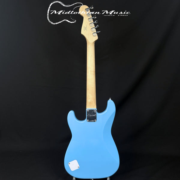 Fender - Squier Mini Stratocaster Electric Guitar - California Blue Gloss (New Color!)