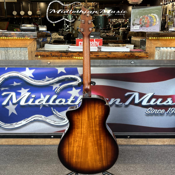 Breedlove - ECO Pursuit Exotic S KOA - Concert CE - Acoustic-Electric Guitar - Edgeburst Gloss Finish