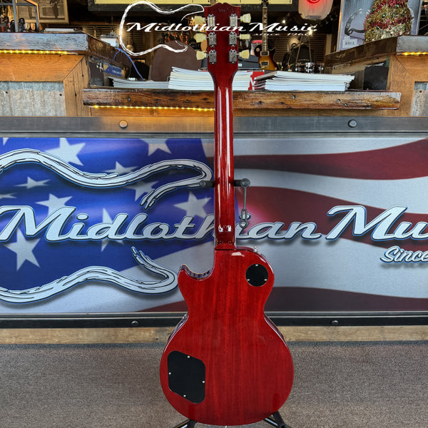 Gibson 2025 Les Paul Standard - 50s Plain Top - Dark Cherry Sunburst w/Case USED