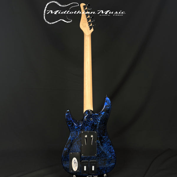 Schecter - Sun Valley Super Shredder - FR-S (Floyd Rose & Sustaniac) Electric Guitar - Blue Reign Gloss Finish