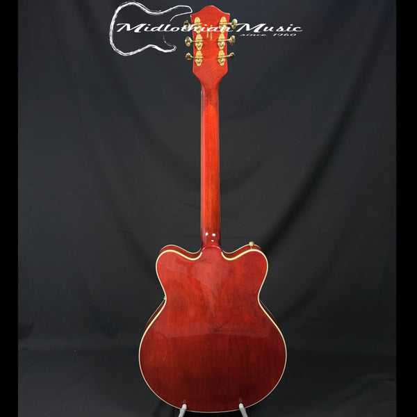 Gretsch - G5422TG - Electromatic Classic Hollowbody Double-Cut Electric Guitar w/Bigsby - Walnut Stain Finish USED