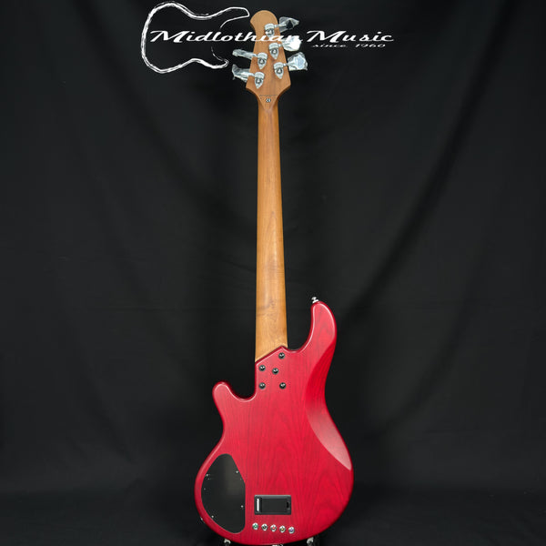 Lakland Skyline 55-02 Deluxe 5-String Bass - Quilted Satin Cherry Sunburst (210911284)