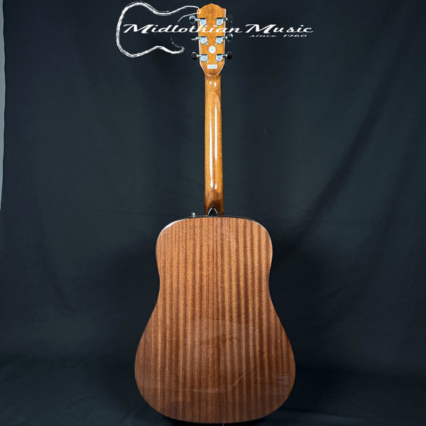Fender - CD-60S 6-String Left Handed Acoustic Dreadnought - Natural Gloss Finish