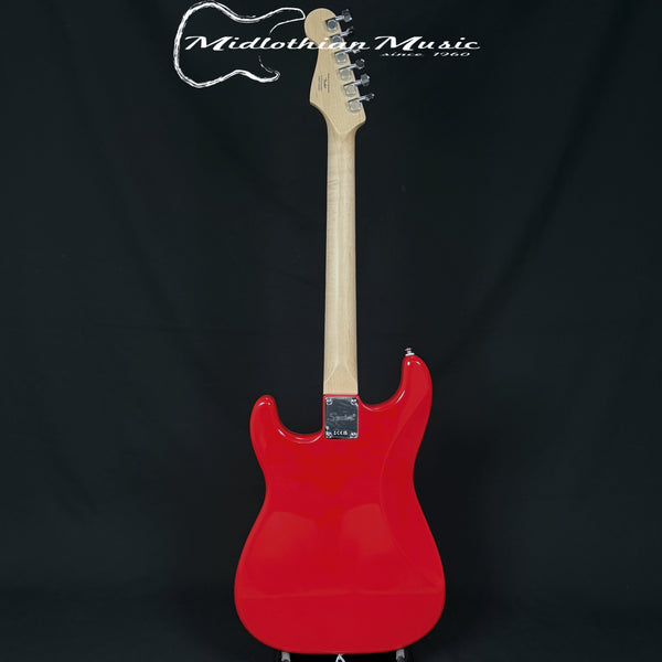 Fender - Squier Sonic Stratocaster HT (Hard Tail) Electric Guitar - Tornio Red Gloss Finish